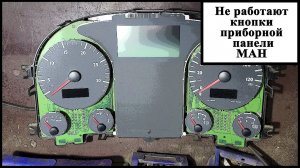 Приборная панель ман тгс