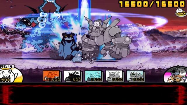 The Battle Cats - Mounth Aku(Lord Of Ruin Jagando) Vs All Bun Bun (Unit) смотреть онлайн