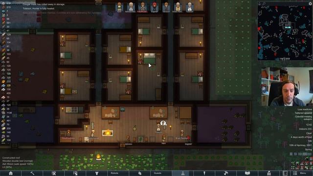 Rimworld Vikings Ep 09 - Freya Fierce Tribal Swamp Royalty смотреть онлайн