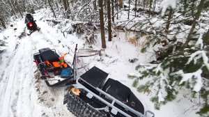 ДОРОГА ПРЕВРАТИЛАСЬ В АД! СТРАДАЮ, НО ЕДУ! Новый мотобуксировщик Ураган КЛАССИКА Люкс