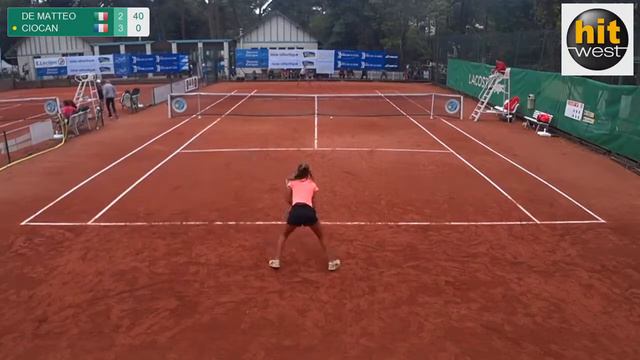 DE MATTEO Francesca (ITA) VS CIOCAN Milena (FRA) - La Balle Mimosa 2021 смотреть онлайн