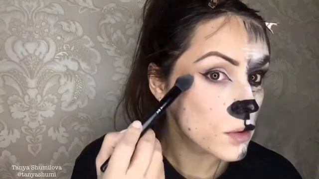 макияж на Хэллоуин, Makeup "Red Hood and Wolf" смотреть онлайн