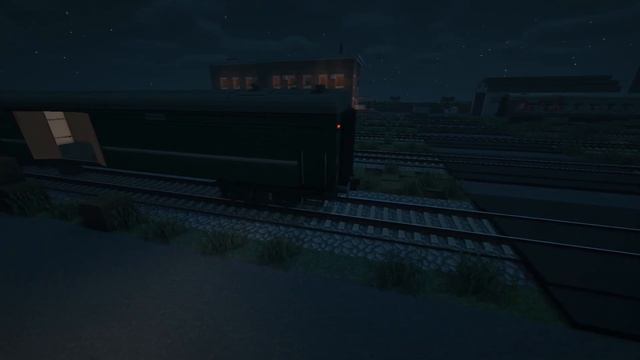 Вагон багажный в Майнкрафт Immersive Railroading от автора nordon73 смотреть онлайн
