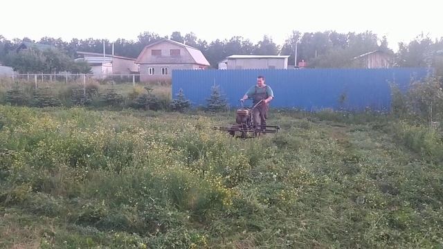 Каскад & 4-х роторная косилка смотреть онлайн