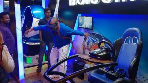 Richie's Plank Experience Public Reaction | Funny Compilation | Virtual Reality | Oculus Rift