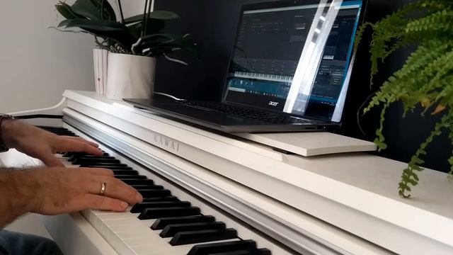 How to connect digital piano to software synth instrument - VST - Analog Lab Intro - Jupiter 8 dem смотреть онлайн