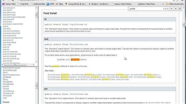 Java Tutorial - 12 - Exploring Java Classes and Packages смотреть онлайн