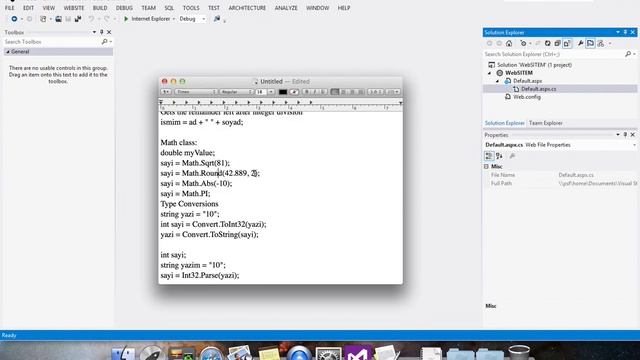 (Asp.Net 4.5 C#) C# Programlama Dili смотреть онлайн