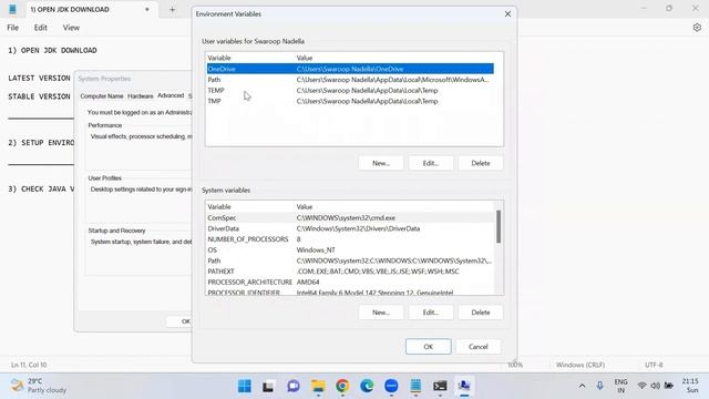 4 | Core Java | JDK Environment Variables Setup in Windows смотреть онлайн