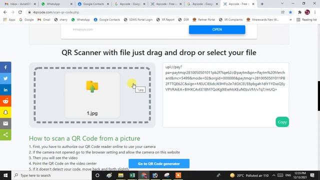 How to get VPA ID/UPI ID from a QR code смотреть онлайн