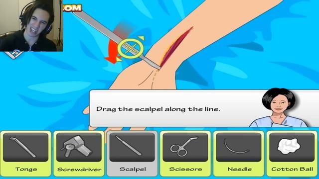 BROKEN ARM SURGERY! (Flash Game) смотреть онлайн