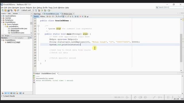 JDBC Connectivity with Oracle | Part-4 | Fetch Data from Oracle database смотреть онлайн