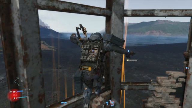 Death Stranding - HARD CLIMBING TO THE TOWER WITH FAILS смотреть онлайн