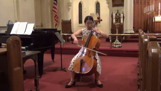 Vivaldi Cello Sonata no. 1 in B-flat major, Hannah Jieun Sohn смотреть онлайн