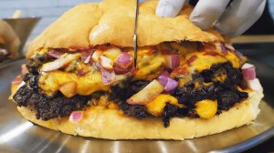 Огромный бургер 2 кг