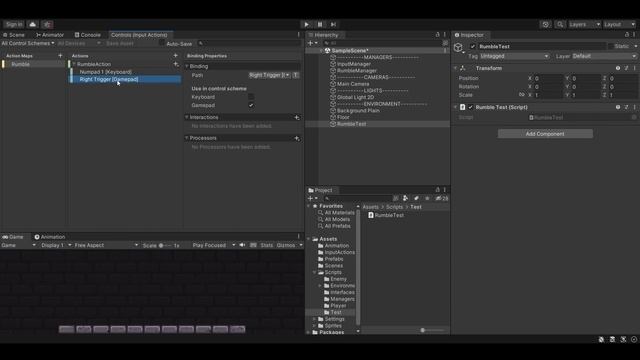 Add Gamepad RUMBLE with Input System | Easy Unity Tutorial смотреть онлайн