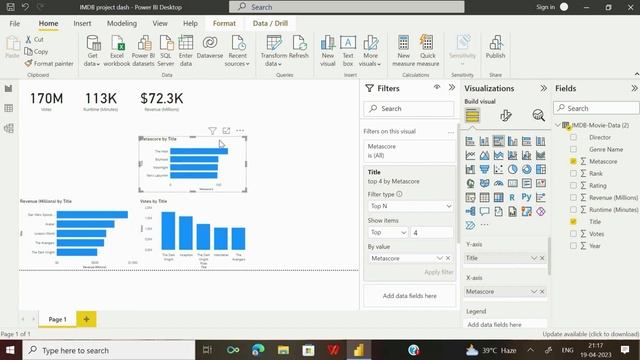 POWER BI PROJECT | CREATE POWER BI DASHBOARD IN 30 MIN | Beginners | Complete Project - 2023 смотреть онлайн