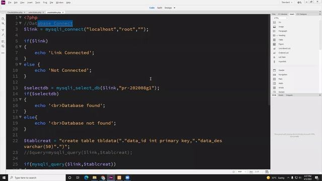 PHP Data insert My SQL || insert & Create Table Data connect Part 1 || Kumail Hussain Jhp смотреть онлайн