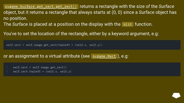 Why is my collision test always returning 'true' and why is the position of the rectangle of the im смотреть онлайн
