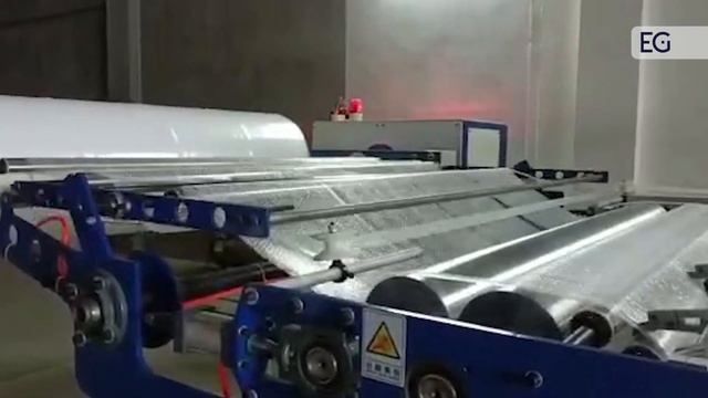 Станок для производства воздушно пузырчатой пленки с автоматическим намотчиком