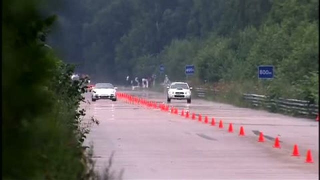 Moscow Unlim 500: Porsche 911 vs Subaru Spec-C смотреть онлайн