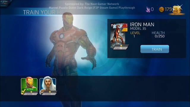 Marvel Puzzle Quest Dark Reign (F2P Steam Game) Playthrough смотреть онлайн