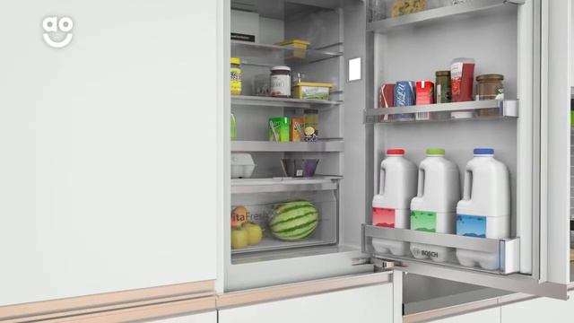 Bosch Fridge Freezer KIN85AFE0G Product Overview | ao.com смотреть онлайн