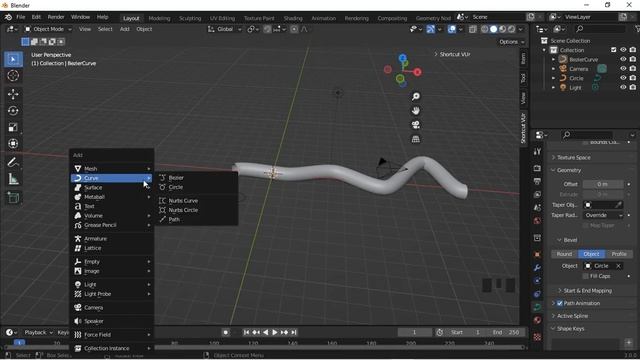 Blender tutorial 04 : Sweep profile alongs paths смотреть онлайн