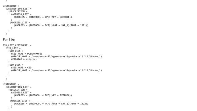 Databases: How to set up tns listeners for Multiple Oracle Installations on One machine? смотреть онлайн