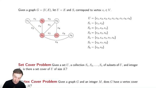 NP Completeness 9 - Set Cover Problem and Outline of Proof Technique смотреть онлайн