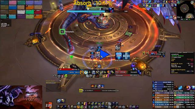 Muisted Vs. Raszageth Mythic | Enhancement Shaman