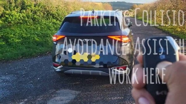 Kia Sportage Remote Smart Parking Assist / New Kia Sportage
