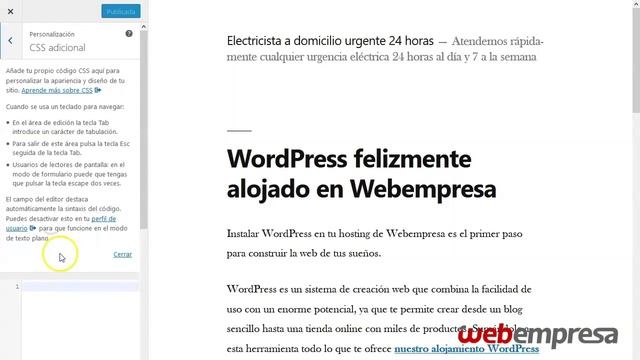 Justificar texto en WordPress - Editor, atajos, CSS y HTML - Webempresa смотреть онлайн