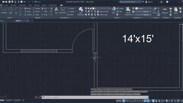 AutoCAD 2022 online class 5 free | Pak AD. learning AutoCAD смотреть онлайн