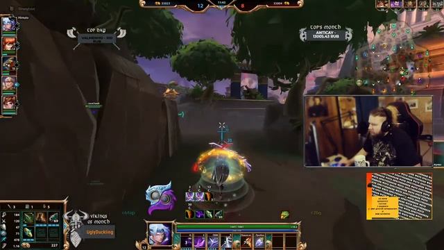 Ранговые 2400ММР Diamond I #Викинг в #SMITE смотреть онлайн