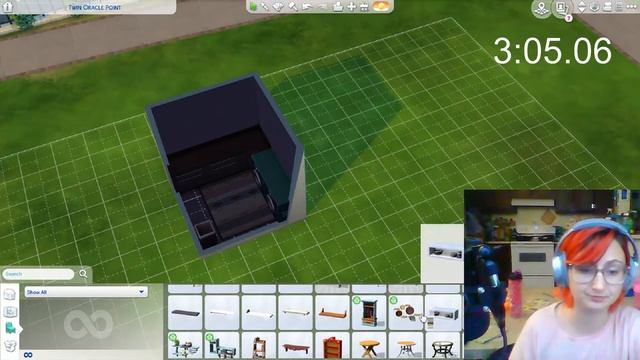 Sims Speed Build: Twin Oracle Point lot. pt.1 смотреть онлайн