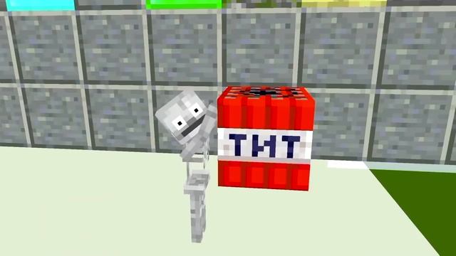 Monster School : EPIC BOTTLE FLIP CHALLENGE - Minecraft Animation смотреть онлайн