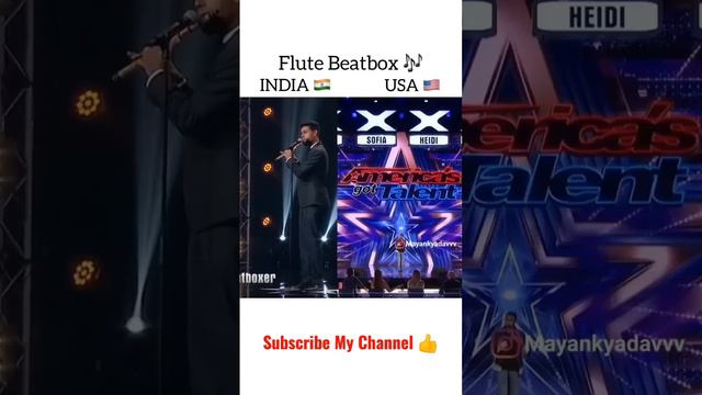 INDIA 🇮🇳 vs USA 🇺🇲 #flute #india #agt смотреть онлайн