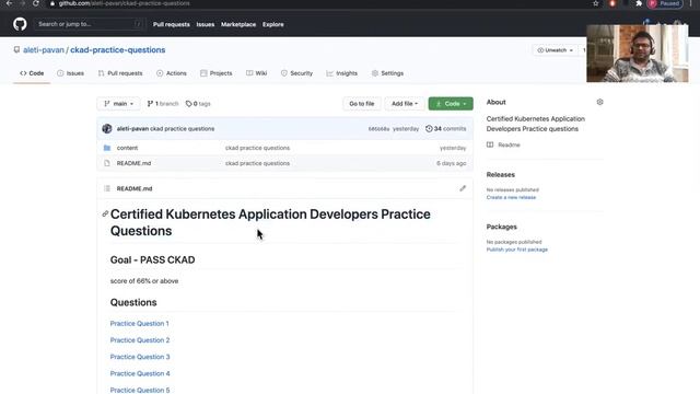 1. CKAD Practice Questions Series смотреть онлайн