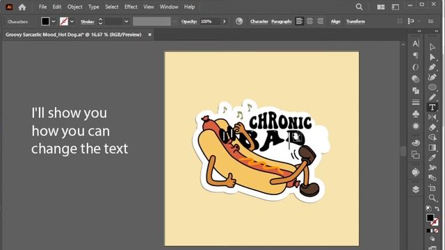 Groovy Sarcastic Mood. 10 Editable Stickers. How to change the text смотреть онлайн