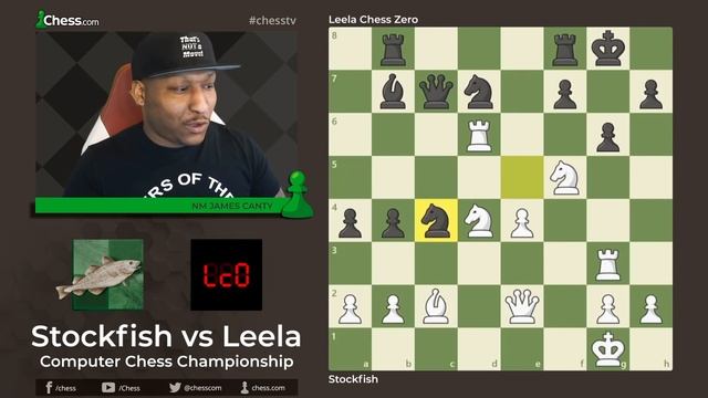 Stockfish Gives An Attacking Chess Masterclass смотреть онлайн