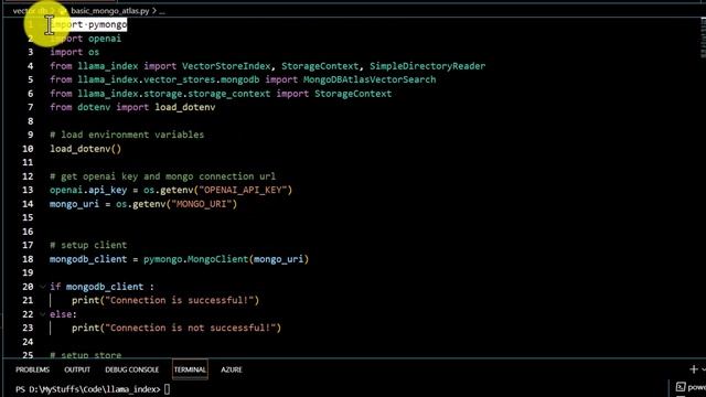 How to connect a query MongoDB Atlas Vector Search with LlamaIndex ? | Generative AI смотреть онлайн