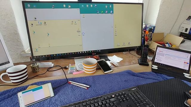 Windows 10 with Smartphone or Tab as 2.Monitor Display смотреть онлайн