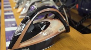 Tefal Ultimate Pure FV9845 Steam Iron - Black & Rose Gold - Quick Look