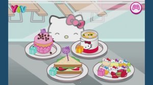 Хеллоу, Китти. Готовим вкусный кекс. Игра