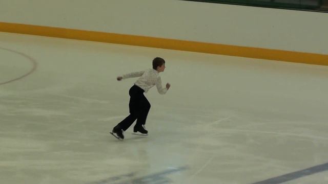 Daniel's figure skating competition at Braemar Arena смотреть онлайн