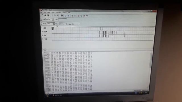 W221 ECU 95080 чтение Eprom Omega Logic