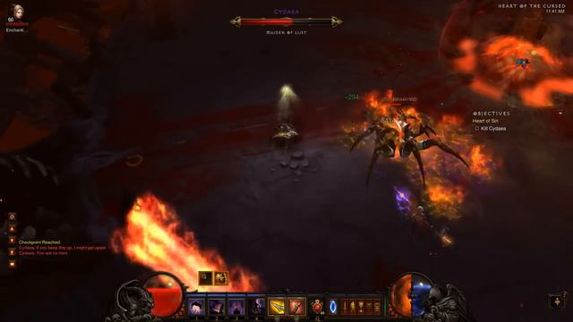 Diablo III (Patch 1.0.4) - Trail of Cinders Speed Run (5 Elite Packs) смотреть онлайн
