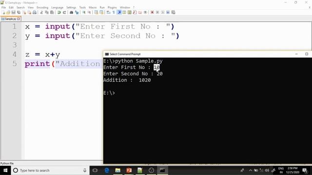 Part - 17 : Input() in Python | Input Statement in Python | Hindi Language смотреть онлайн