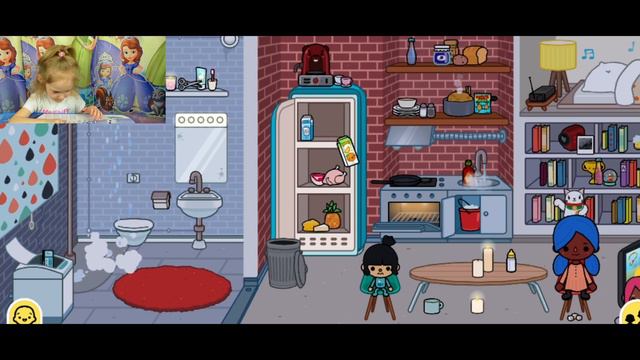 Василиса играет в игру Тока Бока смотреть онлайн